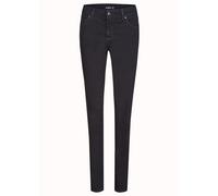 Slim-fit-Jeans ANGELS "SKINNY", Damen, Gr. 44, Länge 28, blau (blau blau), Denim/Jeans, Obermaterial: 78% Baumwolle, 21% Polyester, 1% Elasthan, slim fit, Jeans Slim-fit-Jeans (61565800-44) blau blau