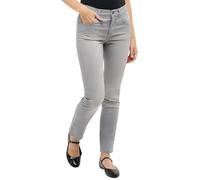 Angels Jeans Straight Fit Cici in hellem Grau D34 / L28 Regular Fit