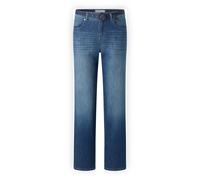 Angels Jeans Lara Straight mit Gürtel in Mittelblau D46 / L28 Straight Fit