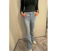 Angels - Leni Slit Fringe blue used destroyed Denim - Gr. - 34