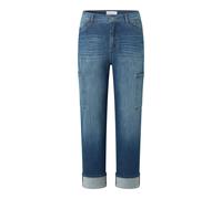 ANGELS LIBERTA CARGO BAGGY mid blue used 350 3883.3358 - WEST COAST DENIM 46 L27