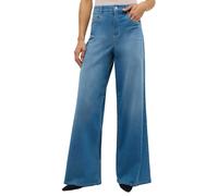 Angels Liva Wide Leg Jeans in Hellblau D44 / L30 Loose Fit