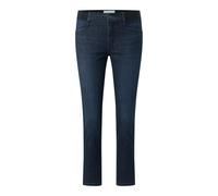 7/8-Jeans ANGELS "ORNELLA SPORTY", Damen, Gr. 38, Länge 26, blau (schwarz indigo used), Denim/Jeans, Obermaterial: 92% Baumwolle, 6% Polyester, 2% Elasthan, slim fit 7/8-Länge, Jeans, 7/8-Länge, Slim