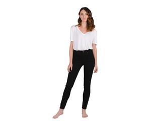 Angels Skinny Jeans mit Regular Rise in Jet Black D46 / L32 Slim Fit