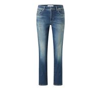 ANGELS - Relax-fit-Jeans DARLEEN CROP TU / dirty blue used destroyed Regular = 30er Länge used blue - Konfektionsgröße (24-164) - 38
