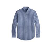 Angerautes Custom-Fit Oxfordhemd XS Blue