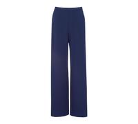 SWING - Palazzo-Hose aus elastischem Crepe navy - Gr. - 48