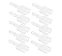 Angoily 10 Stück Spannadapter Garnmanagement Zubehör Abnehmbar für Addi Express King Size Strickmaschinen Effiziente Fadenspannung Webstuhlwerkzeuge