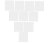 Angoily 10 Stück Teiliges Kunststoff-sticknetz Langlebiges Reißfestes Kunststoffgitter für Needle Point Häkeln Stricken und Kreuzstich Weiße DIY-stickvorlage für Handarbeiten