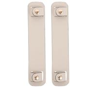 Angoily 2 Stück Leder-Gurtpolster für Taschen: Abnehmbarer Griffpolsterschutz für Geldbörsen - Schulterpolster für Sling- und Crossbody-Einkaufstaschen