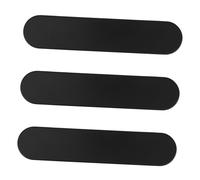 Angoily 3 Stück Federmäppchen Federmäppchen Blechkoffer Federmäppchen groß kleines hartes Federmäppchen Federmäppchen, Stifthülle Bleistifthalter Bleistiftfälle Lanzette Weißblech Schwarz