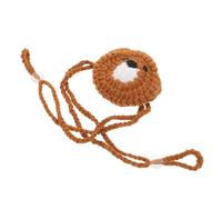 Angoily Gewebter Nasenwärmer mit Niedlichem Bärenmotiv Handgestrickt Winddicht Atmungsaktiv Leichter Nasenschutz für Kaltes Wetter Outdoor Ski und Klimaanlage