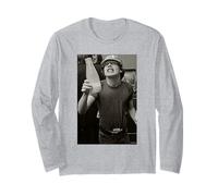 Angus Young ACDC Thunderstruck Gitarrist von Dick Barnatt Langarmshirt