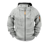 Angxiwan Arbeitspullover Herren Hoodie Herren Kapuzenpullover Winter Warmer Kapuzenjacke Einfarbiger Rundhals Langarm Shirt Baumwolle Bequem Fit Kapuzenshirt Oversized Hoodie