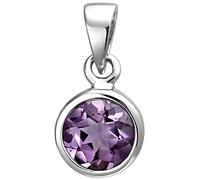 Anhänger 925 Sterling Silber 1 Amethyst lila violett