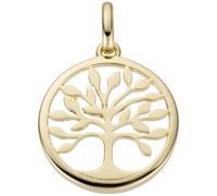 Anhänger Baum 585 Gold Gelbgold