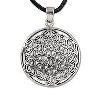 Anhänger Blume des Lebens Amulett Talisman Silber etNox - Harmonie - 5621