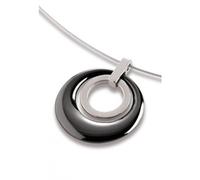 Anhänger Boccia Ceramic/Titan Schwarz (ohne Kette) 0785-02