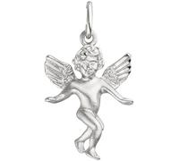 Jobo Damen Anhänger Engel Schutzengel 925 Sterling Silber matt Schutzengelanhänger