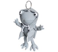 Anhänger Froggy, weicher Deko-Anhänger für Jacken, Rucksäcke, Schultaschen, Kinderwagen