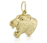 Anhänger Gepard Gelbgold 585 Raubkatze Panther für Ketten
