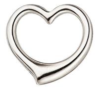 Anhänger Herz Schwingherz Herzanhänger aus 585 Gold Weißgold Halsschmuck Damen