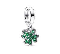 Pandora Schmuck 792751C01 Charm-Anhänger Vierblättriges Kleeblatt Silber