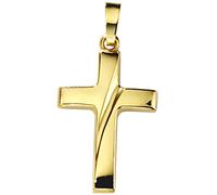 Anhänger Kreuz 333 Gold Gelbgold Kreuzanhänger Goldkreuz