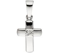 Anhänger Kreuz 333 Gold Weißgold Kreuzanhänger Goldanhänger