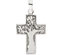 Anhänger Kreuz Baum 925 Sterling Silber Kreuzanhänger Silberkreuz