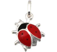 Anhänger Marienkäfer echt Silber 925 Halsschmuck Kinderanhänger Glückskäfer
