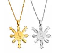 Anhänger Mit Flagge Der Philippinen-Karte - Halsketten Für Damen Und Herren, Länderkarten, Pilipinas-Schmuck, Philippinische Freundschaftshalskette Für Damen Und Herren, Schmuck, Urlaub, Party,