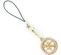 Anhänger / Schlüsselanhänger Guess GUCPM4DRD Phone Strap 4G Rhinestone Charm, Gold