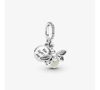 Anhänger - Silber - Glühwürmchen Charm-Anhänger
