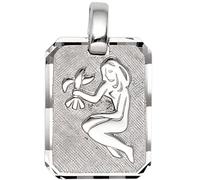Anhänger Sternzeichen Jungfrau 925 Sterling Silber matt Sternzeichenanhänger