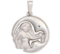 Anhänger Sternzeichen Jungfrau 925 Sterling Silber matt Sternzeichenanhänger