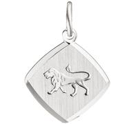 Anhänger Sternzeichen Löwe 925 Sterling Silber matt Sternzeichenanhänger