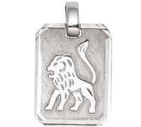 Anhänger Sternzeichen Löwe 925 Sterling Silber matt Sternzeichenanhänger