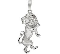 Anhänger Sternzeichen Löwe 925 Sterling Silber teil matt Sternzeichenanhänger