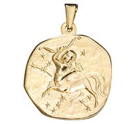 Anhänger Sternzeichen Schütze 333 Gold Gelbgold Sternzeichenanhänger