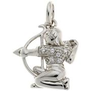 Anhänger Sternzeichen Schütze 925 Silber mit Zirkonia