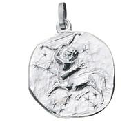 Anhänger Sternzeichen Schütze 925 Sterling Silber matt