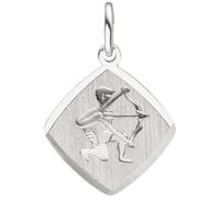 Anhänger Sternzeichen Schütze 925 Sterling Silber teilmattiert