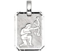 Anhänger Sternzeichen Schütze 925 Sterling Silber, teilmattiert
