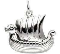 Anhänger Wikingerboot 925 Sterling Silber Silberanhänger Wikinger