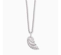 AnhängerKette - Silber - Flügel Symbol Herzengel
