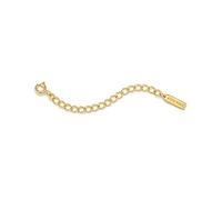 ANIA HAIE 50mm-Verlängerungskette für alle Halsketten, Armbänder und Fußketten aus 925 Sterling Silber 14k vergoldet, Länge 6cm