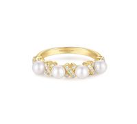 Ania Haie - 925 Sterling Silberne Ring Für Damen 56 Gold