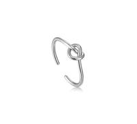 ANIA HAIE - ADJUSTABLE RING - KNOT SINGLE BAND - silver