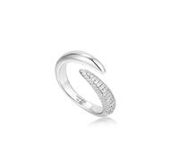 ANIA HAIE - ADJUSTABLE RING - Sparkle Wrap - silver